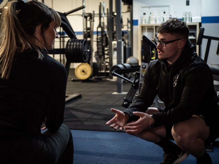 Basingstoke PT coaching client